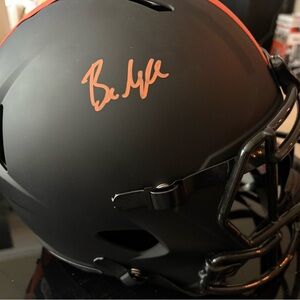 Full size Baker mayfield signed Browns helmet